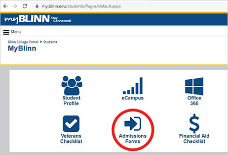 Admissions Form Icon