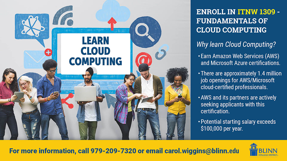 Students who earn cloud computing certifications can earn six-figure salaries in this high-demand field
