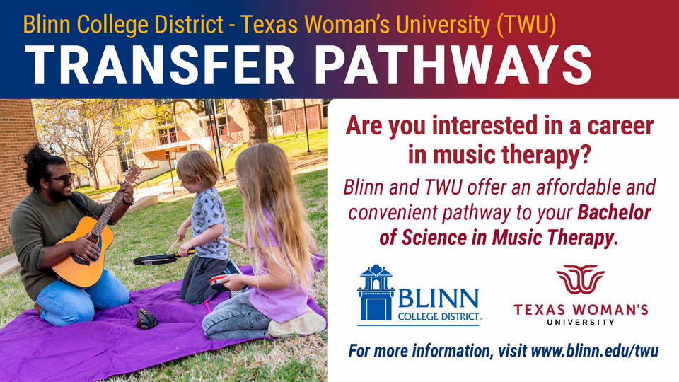 Blinn-Texas Woman's University Transfer Pathways