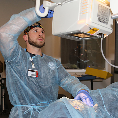 Marine Corps veteran pursues career in the medical field through Blinn Radiologic Technology Program
