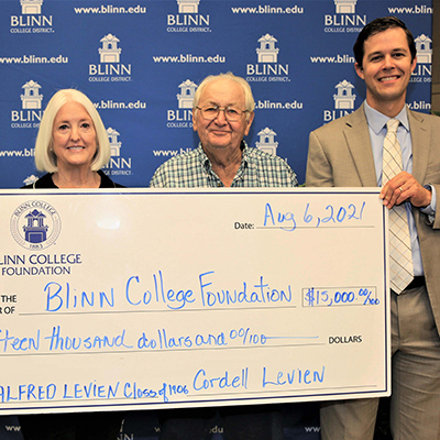 Alfred Levien honored with new endowed scholarship at Blinn College