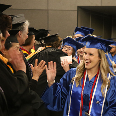 Through reverse transfer, Blinn College District students can earn their associate degree after transferring