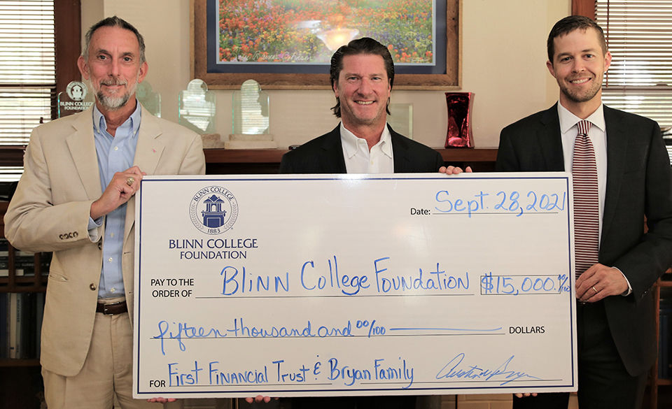 Gift from First Financial Trust, Bryan Family establishes 300th endowed scholarship