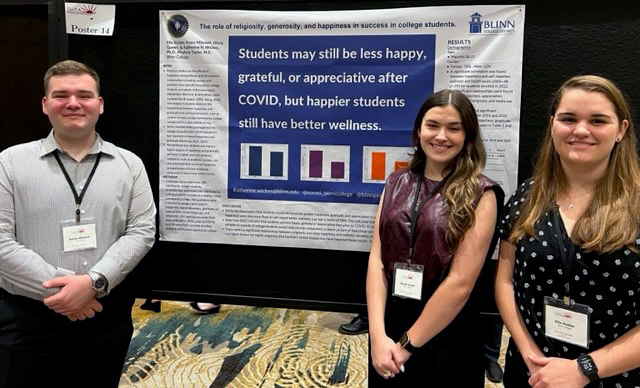 Students hope to present additional findings at the American Psychological Association's Convention